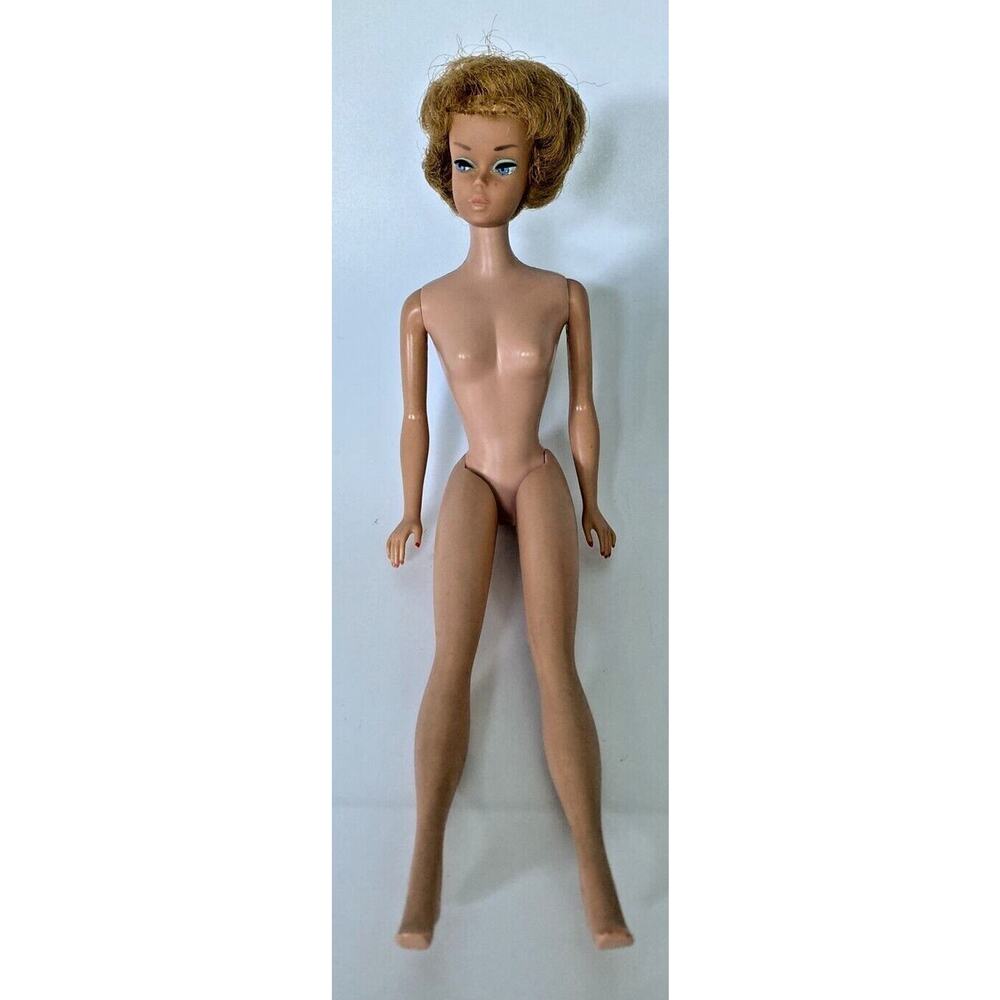 Vintage 1958-1962 Barbie Midge Blonde‎ Bubble Cut Hair